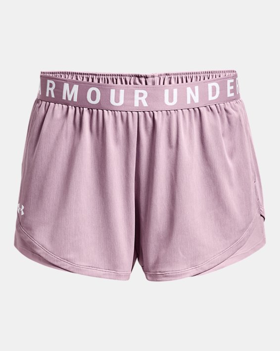 Women's UA Play Up 3.0 Twist Shorts, Pink, pdpMainDesktop image number 4